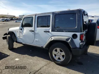 2018 Jeep Wrangler JK Unlimited Sport with VIN 1C4BJWDG1JL834407, listed as a Copart auction lot 84510824 with 69,024 mi miles and Salvage Title. Bid and sale history available at carsss.com. Image 2.