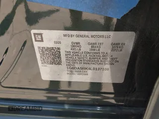 2020 Cadillac CT4 Luxury z VIN 1G6DA5RK4L0137109, wystawiony jako IAAI lot #42122135 z przebiegiem 35 007 mil mil oraz . Historia ofert i sprzedaży dostępna na DreamBid. Obrazek 9.