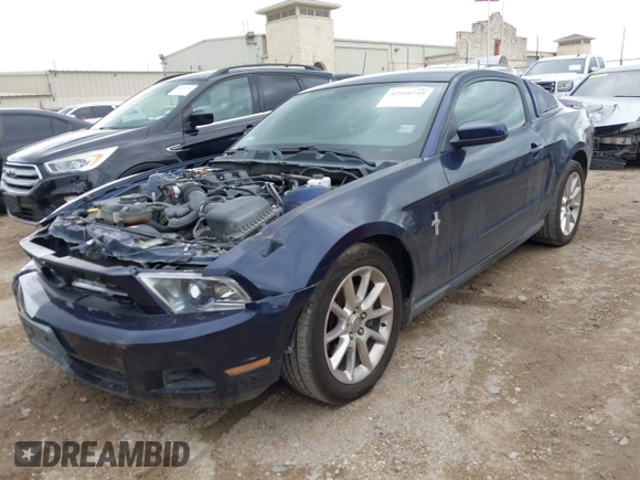 2011 Ford Mustang V6 with VIN 1ZVBP8AM9B5153645, listed as a IAAI auction lot 42109795 with 124,055 mi miles and . Bid and sale history available at carsss.com. Image 2.