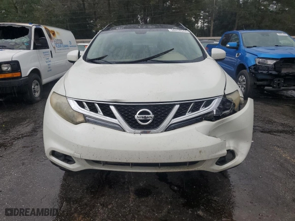2011 Nissan Murano LE with VIN JN8AZ1MU6BW061726, listed as a Copart auction lot 80458544 with 193,080 mi miles and Salvage Title. Bid and sale history available at carsss.com. Image 5.