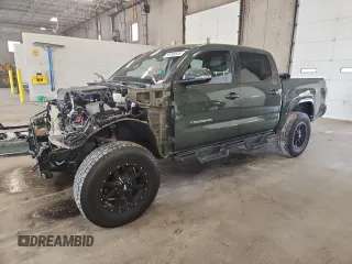 2021 Toyota Tacoma SR z VIN 3TMCZ5AN0MM445903, wystawiony jako Copart lot #59788535 z przebiegiem 35 009 mil mil oraz Szkoda całkowita • Salvage title. Historia ofert i sprzedaży dostępna na DreamBid. Obrazek 1.