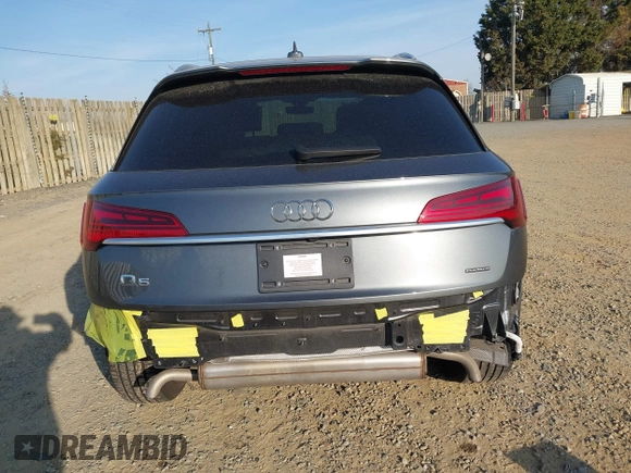 2022 Audi Q5 S line Premium z VIN WA1GAAFY0N2140330, wystawiony jako IAAI lot #41756318 z przebiegiem 39 165 mil mil oraz . Historia ofert i sprzedaży dostępna na DreamBid. Obrazek 17.
