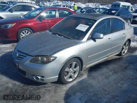 2004 Mazda 3 s with VIN JM1BK323841120740, listed as a IAAI auction lot 41623857 with 149,166 mi miles and . Bid and sale history available at DreamBid. Image 2.