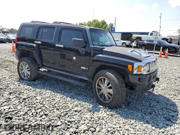 2006 Hummer H3 z VIN 5GTDN136268116179, wystawiony jako Copart lot #60553685 z przebiegiem 277 171 mil mil oraz Czysty tytuł • Clean title. Historia ofert i sprzedaży dostępna na DreamBid. Obrazek 4.