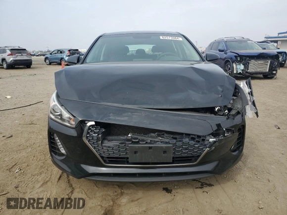 2018 Hyundai Elantra GT with VIN KMHH35LE3JU067826, listed as a Copart auction lot 62573084 with 93,364 mi miles and Salvage Title. Bid and sale history available at carsss.com. Image 5.