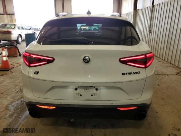 2019 Alfa Romeo Stelvio Ti Sport with VIN ZASPAKBN2K7C43312, listed as a Copart auction lot 49851515 with 66,732 mi miles and Salvage Title. Bid and sale history available at carsss.com. Image 6.