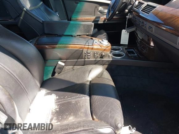 2003 BMW 7 Series 745Li with VIN WBAGN63473DR09509, listed as a IAAI auction lot 42061188 with Not provided miles and . Bid and sale history available at DreamBid. Image 5.