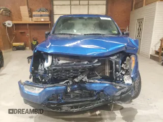 2022 Ford F-150 XL z VIN 1FTEX1EP7NFC10239, wystawiony jako Copart lot #57776525 z przebiegiem 46 980 mil mil oraz Szkoda całkowita • Salvage title. Historia ofert i sprzedaży dostępna na DreamBid. Obrazek 5.