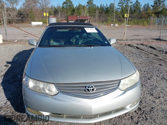 2003 Toyota Solara SE with VIN 2T1FF28P73C885622, listed as a IAAI auction lot 41458890 with 285,520 mi miles. Bid and sale history available at carsss.com. Image 12.