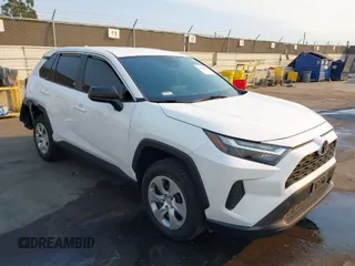 2023 Toyota RAV4 LE with VIN 2T3F1RFV2PW371780, listed as a IAAI auction lot 41294832 with 28,733 mi miles. Bid and sale history available at carsss.com. Image 1.
