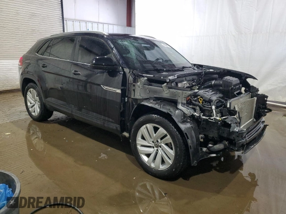 2021 Volkswagen Atlas SE with VIN 1V2KC2CA9MC211863, listed as a Copart auction lot 43328075 with 38,930 mi miles and Salvage title. Bid and sale history available at DreamBid. Image 4.