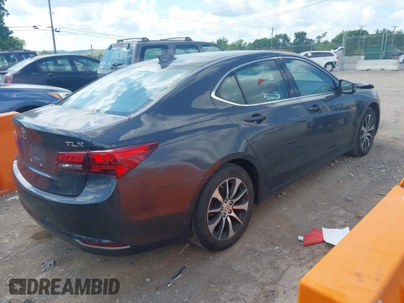 2016 Acura TLX with VIN 19UUB1F37GA006595, listed as a IAAI auction lot 42610775 with 102,177 mi miles and . Bid and sale history available at DreamBid. Image 4.