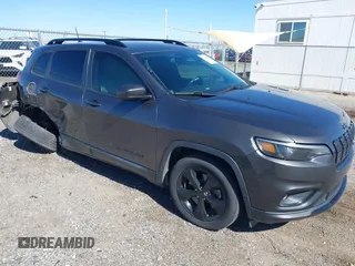 2019 Jeep Cherokee Latitude Plus with VIN 1C4PJLLB2KD438654, listed as a IAAI auction lot 41642098 with 69,678 mi miles. Bid and sale history available at carsss.com. Image 1.