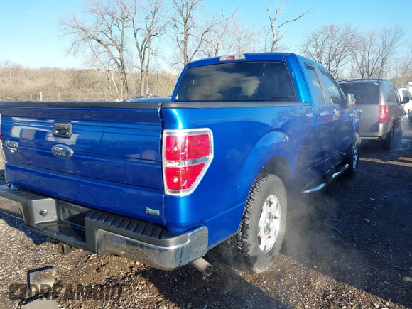 2010 Ford F-150 XL with VIN 1FTFX1CV5AFC48259, listed as a IAAI auction lot 41754918 with 167,088 mi miles. Bid and sale history available at carsss.com. Image 4.