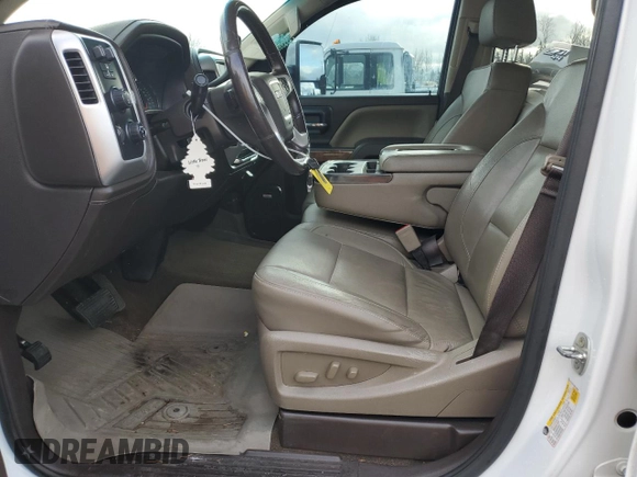2017 GMC Sierra 2500HD SLT with VIN 1GT12TEY6HF226566, listed as a Copart auction lot 85250664 with 167,471 mi miles and Salvage Title. Bid and sale history available at carsss.com. Image 7.