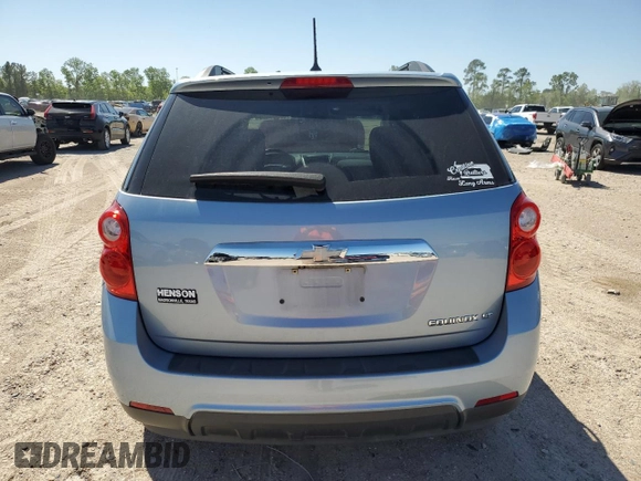 2014 Chevrolet Equinox LT with VIN 2GNALBEK4E6327430, listed as a Copart auction lot 54196985 with 63,170 mi miles and Salvage Title. Bid and sale history available at DreamBid. Image 6.