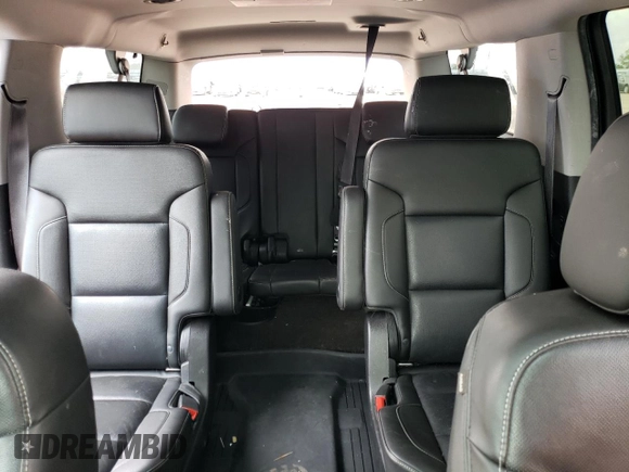 2015 Chevrolet Suburban LTZ with VIN 1GNSKKKC6FR556105, listed as a Copart auction lot 64034304 with 106,269 mi miles and Salvage Title. Bid and sale history available at DreamBid. Image 10.