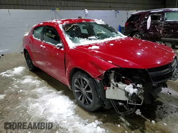 2014 Dodge Avenger SE with VIN 1C3CDZAG6EN104492, listed as a Copart auction lot 45144025 with 99,586 mi miles and Salvage Title. Bid and sale history available at carsss.com. Image 11.