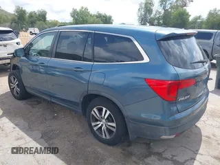 2016 Honda Pilot EX-L with VIN 5FNYF5H53GB028711, listed as a IAAI auction lot 41916433 with 162,895 mi miles and . Bid and sale history available at DreamBid. Image 3.