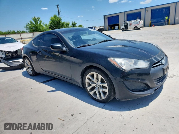 2013 Hyundai Genesis Coupe 2.0T with VIN KMHHT6KD5DU090446, listed as a Copart auction lot 61403395 with 81,331 mi miles and Salvage title. Bid and sale history available at DreamBid. Image 4.