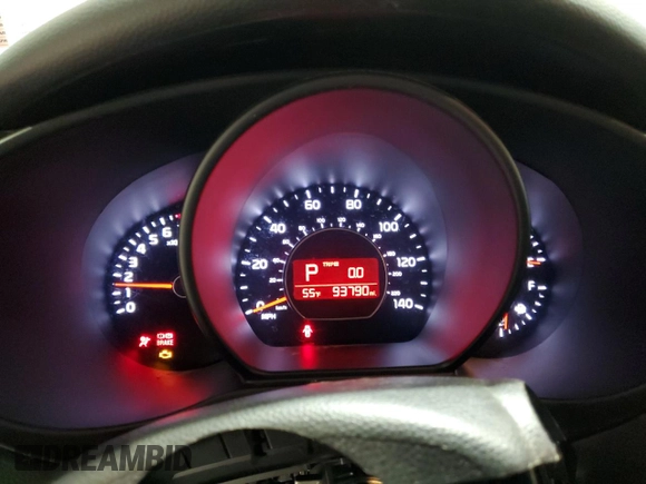 2017 Kia Soul + with VIN KNDJP3A55H7410808, listed as a Copart auction lot 87384054 with 93,790 mi miles and Non Repairable. Bid and sale history available at DreamBid. Image 9.