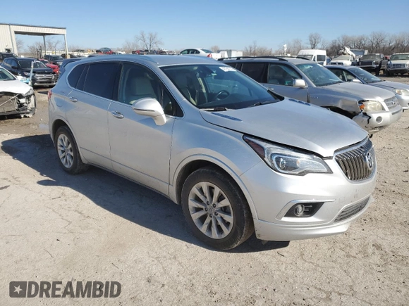 2017 Buick Envision Essence with VIN LRBFXBSA0HD219454, listed as a Copart auction lot 42756735 with 140,495 mi miles and Salvage Title. Bid and sale history available at carsss.com. Image 4.