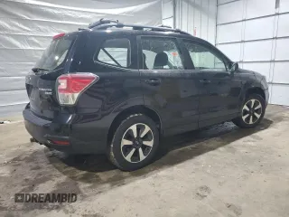 2017 Subaru Forester with VIN JF2SJABC9HH581967, listed as a Copart auction lot 47360085 with Not Provided miles and Salvage Title. Bid and sale history available at DreamBid. Image 3.