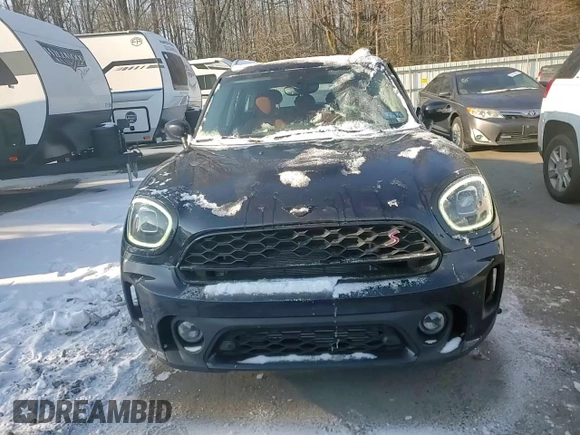 2024 MINI Countryman Cooper S with VIN WMZ83BR03R3R54844, listed as a Copart auction lot 87876155 with 15,242 mi miles and Salvage Title. Bid and sale history available at carsss.com. Image 11.
