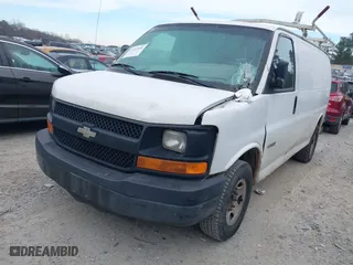 2005 Chevrolet Express Cargo Van with VIN 1GCGG25V351163463, listed as a IAAI auction lot 41407058 with 236,277 mi miles. Bid and sale history available at carsss.com. Image 17.