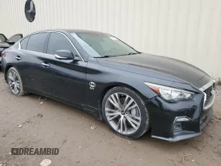 2018 Infiniti Q50 Sport with VIN JN1EV7AP5JM359241, listed as a Copart auction lot 42627505 with 141,625 mi miles and Clean Title. Bid and sale history available at carsss.com. Image 4.