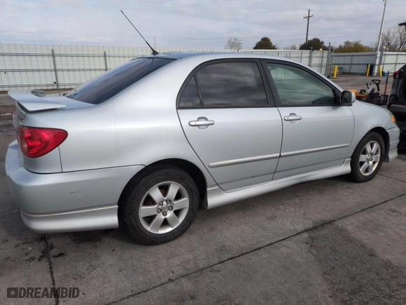 2007 Toyota Corolla CE with VIN 2T1BR32E27C832013, listed as a Copart auction lot 51785175 with 292,459 mi miles and Salvage Title. Bid and sale history available at carsss.com. Image 3.