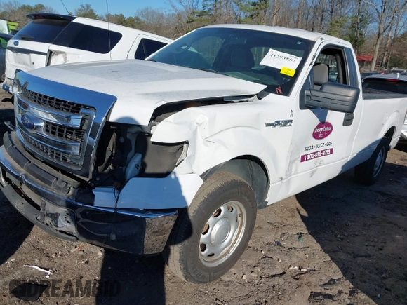 2013 Ford F-150 XL with VIN 1FTNF1CFXDKE78575, listed as a IAAI auction lot 41293852 with 201,332 mi miles. Bid and sale history available at carsss.com. Image 17.