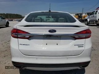 2017 Ford Fusion Titanium with VIN 3FA6P0K97HR131672, listed as a Copart auction lot 50983715 with 123,666 mi miles and Salvage title. Bid and sale history available at DreamBid. Image 6.