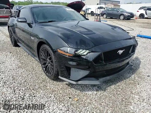 2019 Ford Mustang GT z VIN 1FA6P8CF5K5174615, wystawiony jako Copart lot #54683285 z przebiegiem 53 964 mil mil oraz Szkoda całkowita • Salvage title. Historia ofert i sprzedaży dostępna na DreamBid. Obrazek 14.