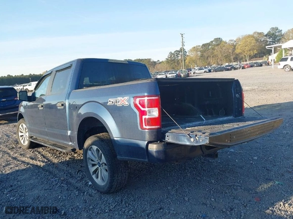 2018 Ford F-150 XL with VIN 1FTEW1CP4JFB49612, listed as a IAAI auction lot 41893808 with 199,412 mi miles. Bid and sale history available at carsss.com. Image 3.