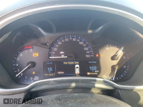2014 Cadillac SRX z VIN 3GYFNAE34ES561414, wystawiony jako Copart lot #44760395 z przebiegiem 131 723 mil mil oraz Szkoda całkowita • Salvage title. Historia ofert i sprzedaży dostępna na DreamBid. Obrazek 9.
