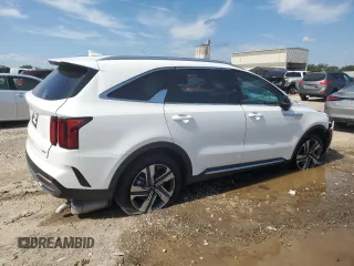 2023 Kia Sorento Hybrid EX with VIN KNDRHDLG1P5227503, listed as a Copart auction lot 61869004 with 0 mi miles and Salvage Title. Bid and sale history available at carsss.com. Image 3.