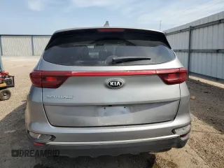2020 Kia Sportage LX with VIN KNDPM3AC5L7686402, listed as a Copart auction lot 51608345 with 78,486 mi miles and Salvage Title. Bid and sale history available at DreamBid. Image 6.