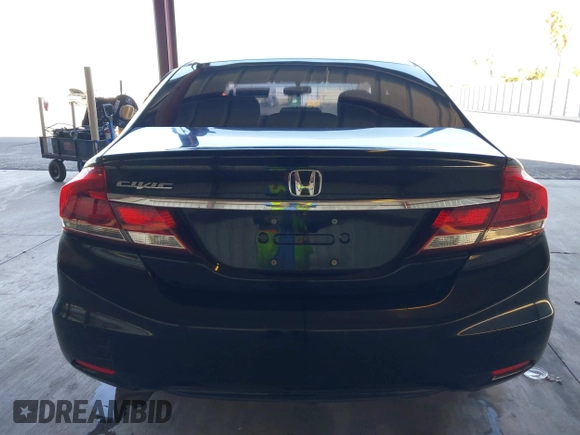 2015 Honda Civic LX with VIN 19XFB2F54FE203055, listed as a IAAI auction lot 40607290 with 206,136 mi miles and . Bid and sale history available at DreamBid. Image 16.