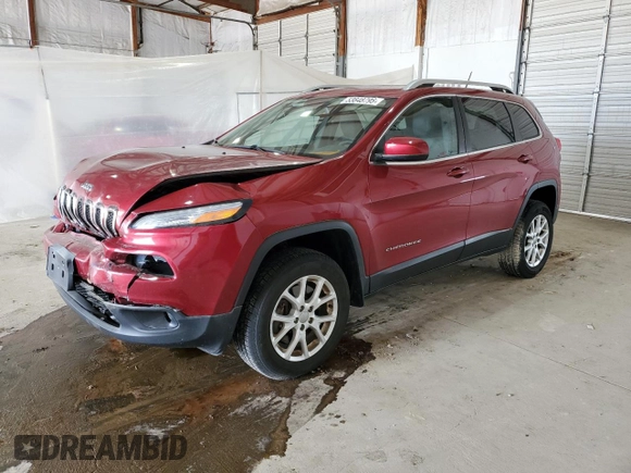 2014 Jeep Cherokee Latitude z VIN 1C4PJMCB5EW223493, wystawiony jako Copart lot #53848795 z przebiegiem 65 764 mil mil oraz Szkoda całkowita • Salvage title. Historia ofert i sprzedaży dostępna na DreamBid. Obrazek 1.