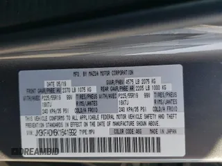 2019 Mazda CX-5 Grand Touring with VIN JM3KFADM6K1641992, listed as a Copart auction lot 57862345 with 37,100 mi miles and Salvage title. Bid and sale history available at DreamBid. Image 13.