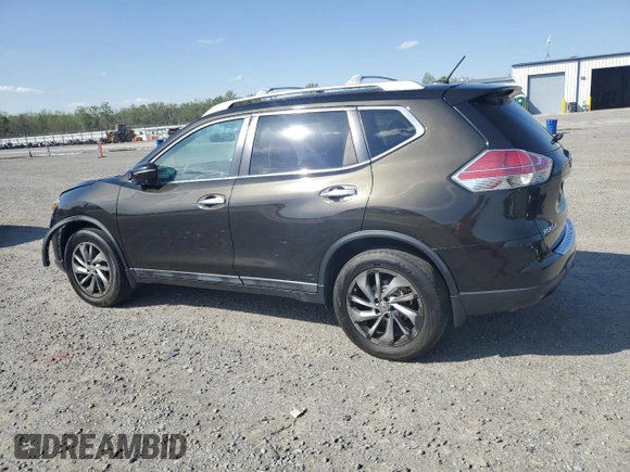2015 Nissan Rogue SL with VIN 5N1AT2MV0FC812043, listed as a Copart auction lot 50806865 with 173,793 mi miles and Salvage title. Bid and sale history available at DreamBid. Image 2.
