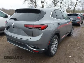 2022 Buick Envision Preferred with VIN LRBAZLR4XND125572, listed as a IAAI auction lot 41843528 with 14,228 mi miles. Bid and sale history available at carsss.com. Image 4.