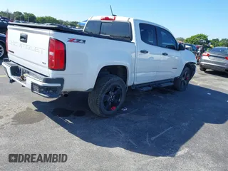 2021 Chevrolet Colorado 2WD LT with VIN 1GCGSCEN3M1276560, listed as a IAAI auction lot 41442039 with 82,538 mi miles. Bid and sale history available at carsss.com. Image 4.