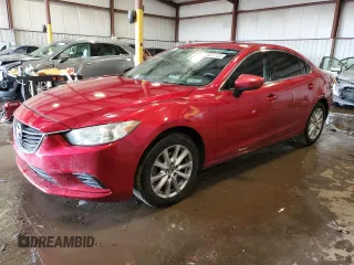 2016 Mazda 6 i Sport with VIN JM1GJ1U57G1413027, listed as a Copart auction lot 42927125 with 123,962 mi miles and Salvage Title. Bid and sale history available at DreamBid. Image 1.
