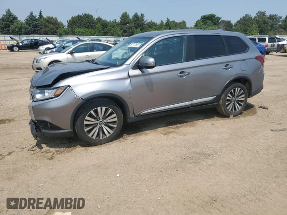 2019 Mitsubishi Outlander SE z VIN JA4AD3A33KZ042531, wystawiony jako Copart lot #59717395 z przebiegiem 125 416 mil mil oraz Szkoda całkowita • Salvage title. Historia ofert i sprzedaży dostępna na DreamBid. Obrazek 1.
