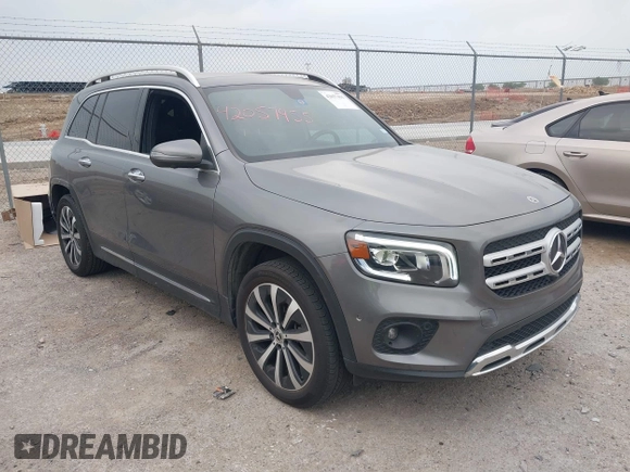 2023 Mercedes-Benz GLB 250 z VIN W1N4M4GB3PW328839, wystawiony jako IAAI lot #42057455 z przebiegiem 22 091 mil mil oraz . Historia ofert i sprzedaży dostępna na DreamBid. Obrazek 1.
