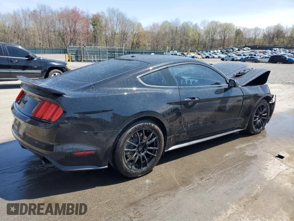 2016 Ford Mustang GT with VIN 1FA6P8CF5G5275483, listed as a Copart auction lot 54302945 with 109,219 mi miles and Salvage Title. Bid and sale history available at DreamBid. Image 3.