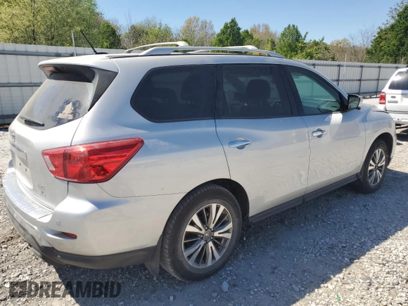 2017 Nissan Pathfinder SL with VIN 5N1DR2MM2HC641270, listed as a Copart auction lot 52994125 with 129,596 mi miles and Clean Title. Bid and sale history available at DreamBid. Image 3.