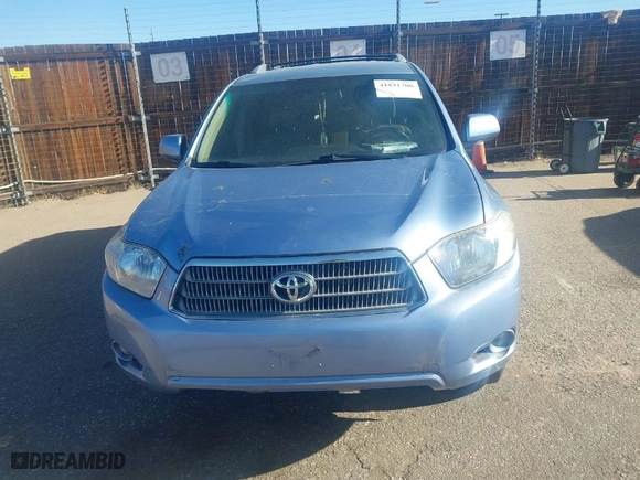 2008 Toyota Highlander Hybrid Limited with VIN JTEEW44A382002576, listed as a IAAI auction lot 41831706 with 211,978 mi miles. Bid and sale history available at carsss.com. Image 12.